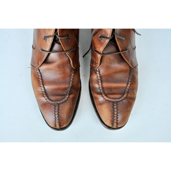 Vintage Lace Up Ankle Boots Cole Haan made in Italy Booties Victorian Style 6.5 - Picture 3 of 10